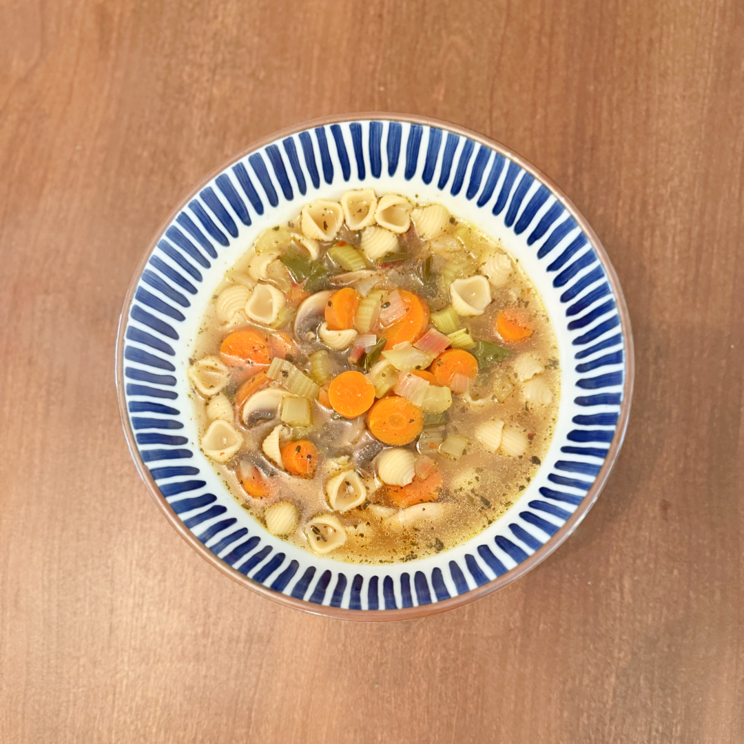 Lemony Vegetable Pasta Soup
