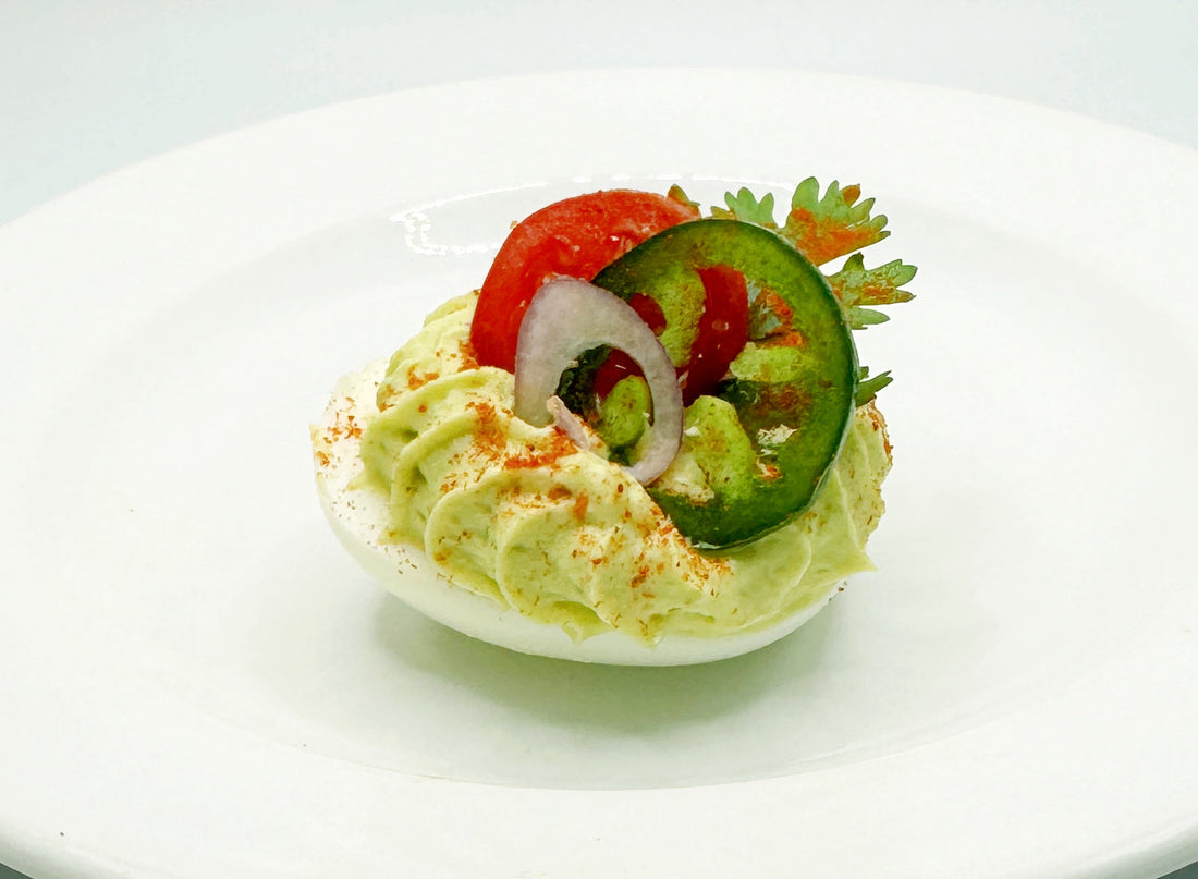 Salsa Deviled Egg