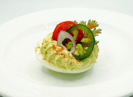 Salsa Deviled Egg