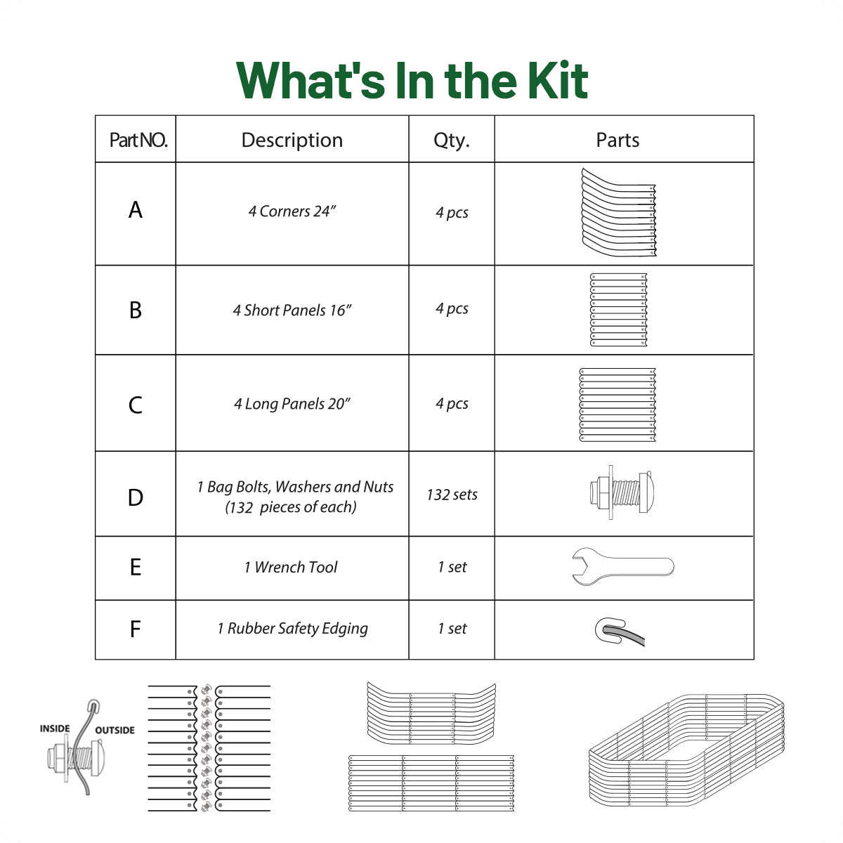 Big Bertha: 32 inch Garden Box Kit on Sale $239 Promo Code: BIGBERTHA Easy on your Back! π©βπΎ