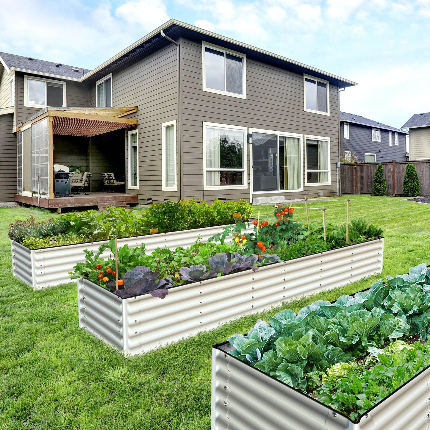 Planter Box Kit: Grow a lot of food in your own backyard! 👩🌾