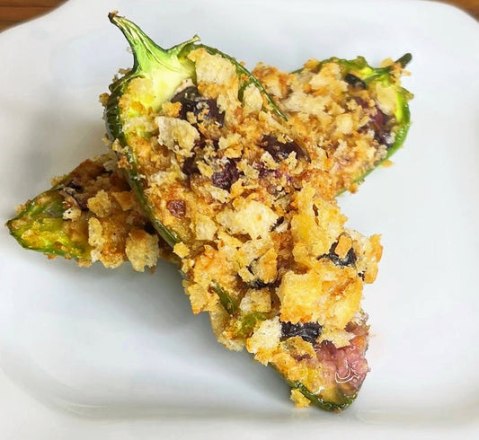 Blueberry Goat Cheese Jalapeño Poppers | Sweet & Spicy Appetizer Recipe