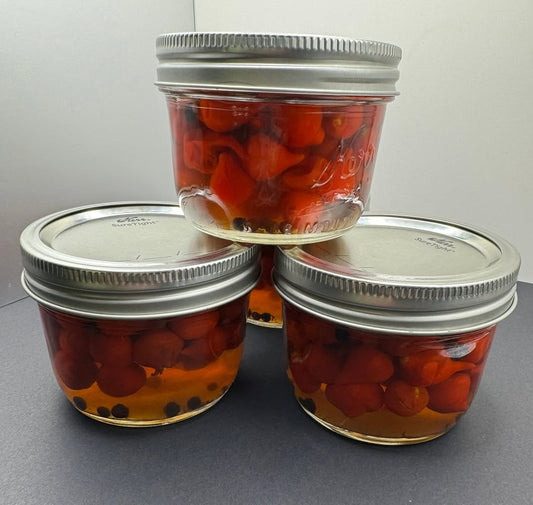 Easy Pickled Biquinho Peppers | Garden-to-Jar Refrigerator Pickles