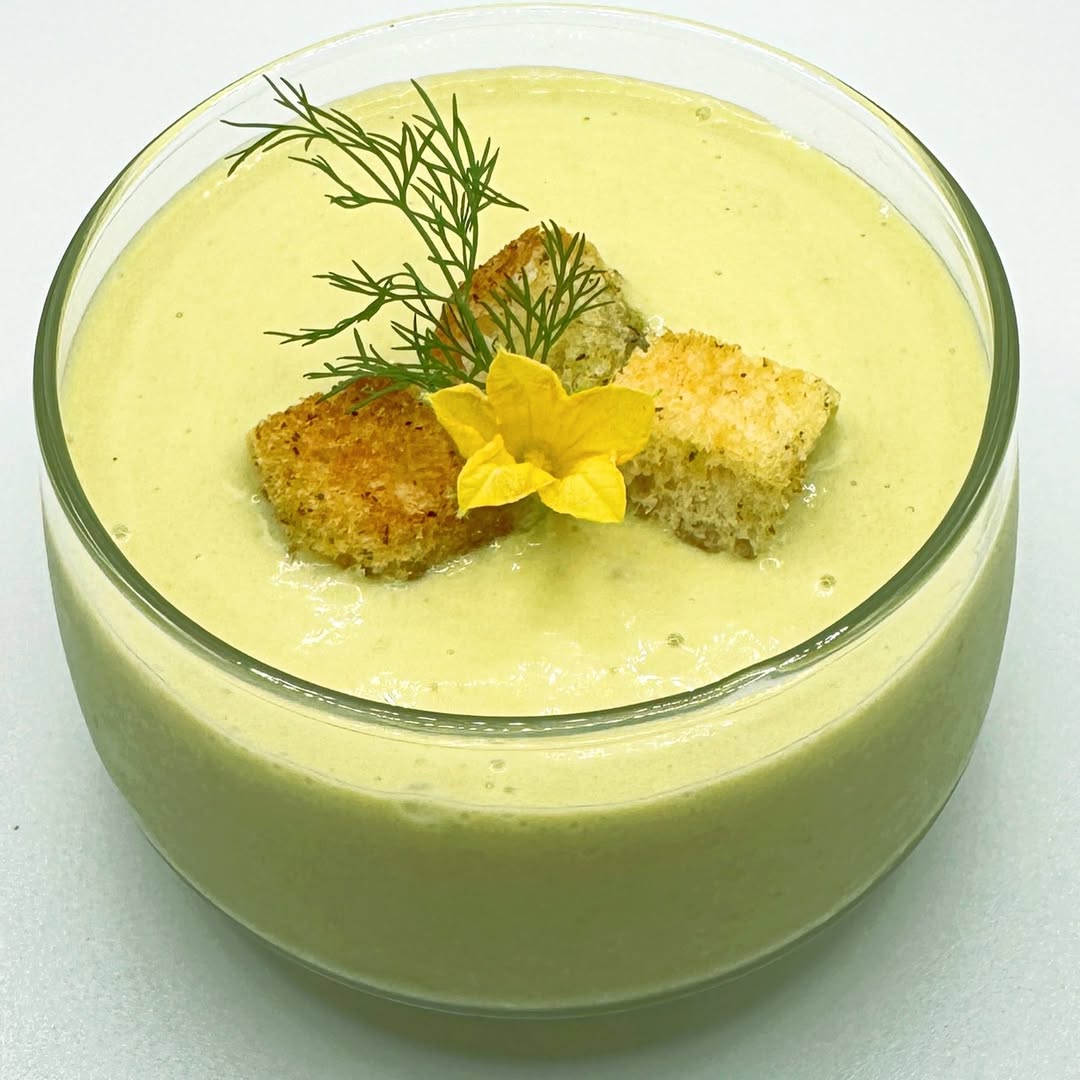 Garden-Style Vichyssoise Recipe | Chilled Lettuce, Potato & Leek Soup