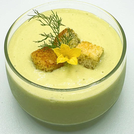 Garden-Style Vichyssoise Recipe | Chilled Lettuce, Potato & Leek Soup