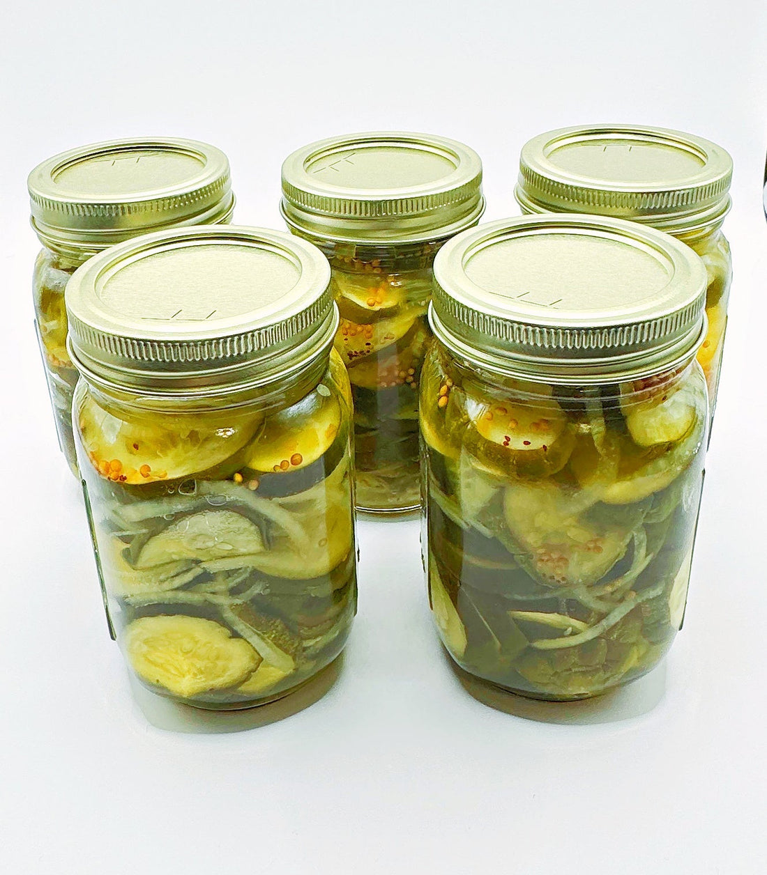 Homemade Sweet Pickle Slices