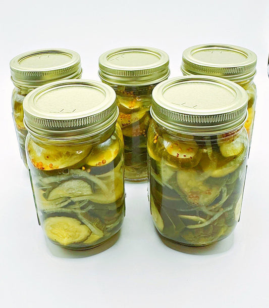 Homemade Sweet Pickle Slices