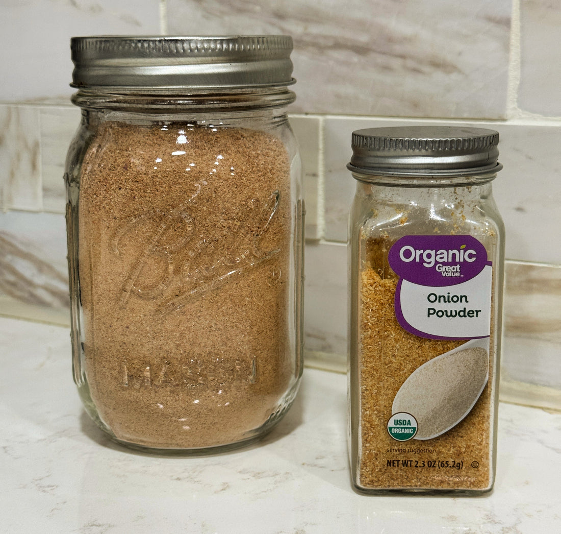 Turn those Onion Peels into Onion Powder 🧅
