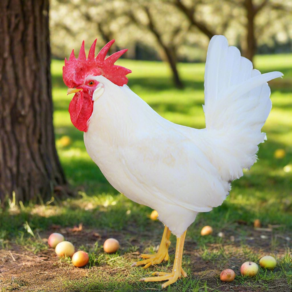 White Leghorn Chicks – Buy 10 + 5 Bonus Free (15 All-Female, Shipping Included)
