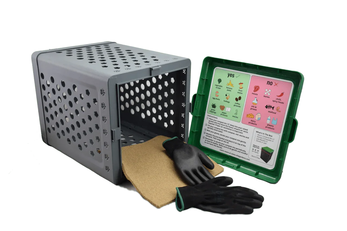 OLLE Garden In-ground Worm Compost Bin