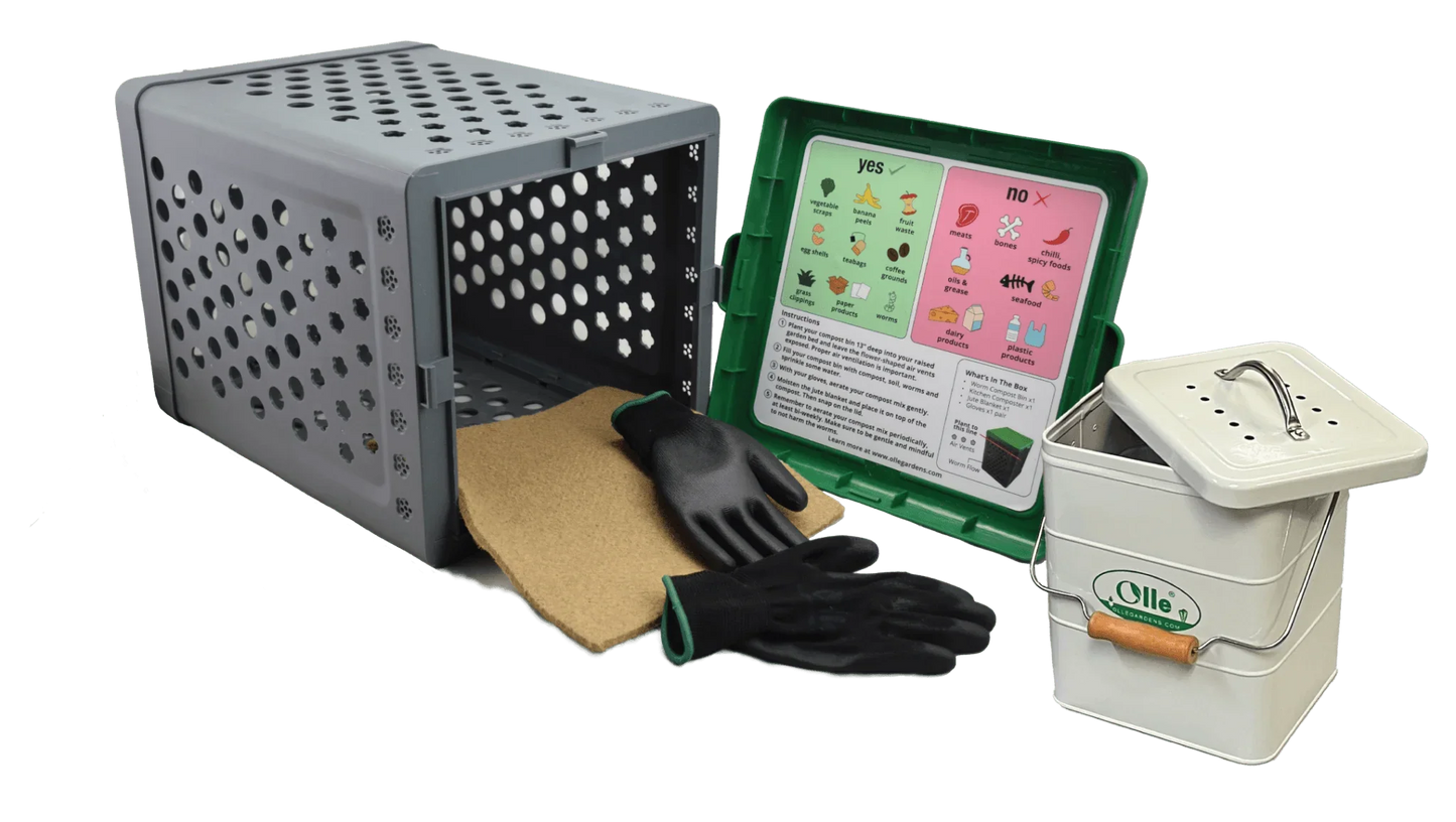 OLLE Garden In-ground Worm Compost Bin